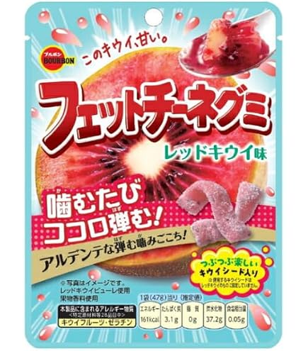 Amazon.co.jp: ブルボン フェットチーネグミコーラ味 50g×10袋 : 食品