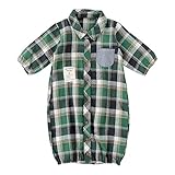 ニシキ P5243 ボンシュシュ 襟付きドレス&カバーオール 50cm - 60cm グリーン・P5243GN50-60