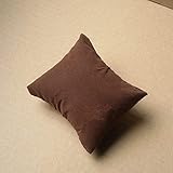 sea-junop 5点ベルベットブレスレット腕時計ジュエリー小さな枕表示(コーヒー)