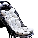 HooMall ベビーカークッション サポートクッション シート クッション チャイルドシート ベビーチェア用 厚い柔らかく 暖かい 防寒 冬 取付簡単 お出かけ 出産祝い 贈り物 プレゼント ヘッド