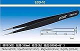 新しい ESD 10 ピンセット静電気防止のストレートチップ専門の安全なツール
