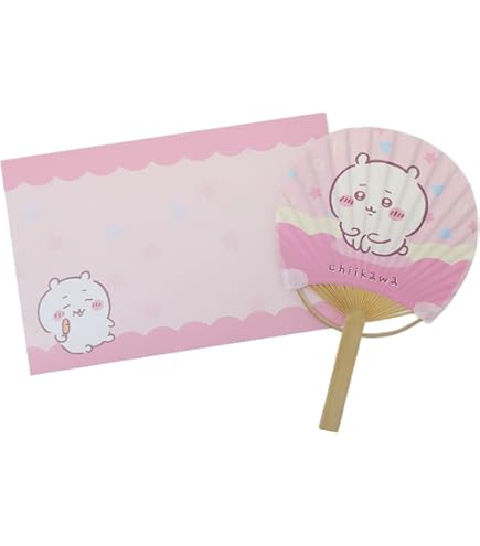 Amazon.co.jp: エンスカイ ちいかわ 竹うちわ豆だより ハチワレ