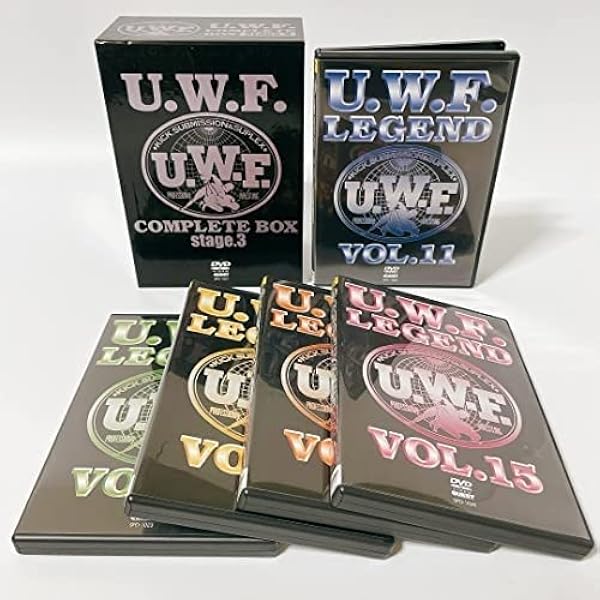 U.W.F COMPLETE BOX stage.1～3セット 【公式通販】