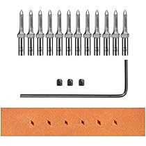 ドイツ　切手　目打ち無し Amazon.co.jp: WUTA 丸目打ち 第3世代菱目打ち レザークラフト 工具