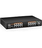 未使用品　TP-Link 16ポート PoEハブ TL-SG1016PE TL-SG1016PE | 16-Port Gigabit Easy Smart PoE Switch with 8