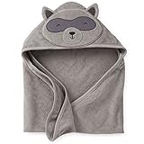 カーターズ（Carter's）男の子用グレーアライグマフード付バスタオル,ブランケット,出産祝い[並行輸入品]
