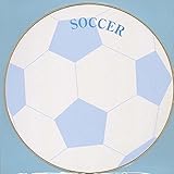 エヒメ紙工 丸型色紙 サッカーボール Φ240mm 3枚入 N-EMS-3