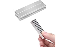 Mesanda 強力マグネット ネオジム磁石 強力磁石 40x10x2mm ネオジウム磁石 マグネットバー 強力 ネオジムマグネット 磁石 超強力 磁石 棒 直方体 DIYツール ホーム キッチン オフィス 学校 家庭用 産業用 4個セット