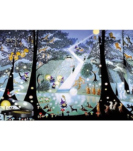 藤城清治 光と影のファンタジア 「星空の木馬の夢」ジグソーパズル 