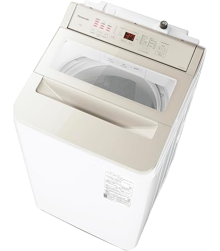 Amazon | パナソニック 7.0kg 全自動洗濯機 泡洗浄 ホワイト NA - 洗濯機