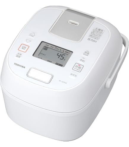 東芝 RC-4ZPJ IH炊飯器2.5合炊き 備長炭かまど本羽釜 Amazon | 東芝 IH 