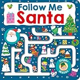 Follow Me Santa: Maze Book (Finger Mazes)