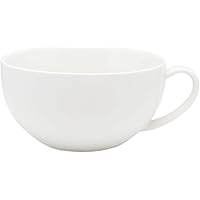 TAMAKI スープカップ ボニー ホワイト 直径14×奥行11.5×高さ5.7cm 380ml 電子レンジ・食洗機対応 T-787656