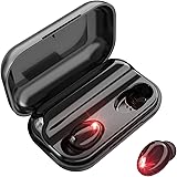 【2019最新版 140時間連続駆動 】Bluetooth イヤホン Hi-Fi高音質 AAC対応 IPX6防水 最新bluetooth 5.0+EDRが搭載 140時間連続駆動 完全ワイヤレス イヤホン ブルートゥース イヤホン 両耳 左右分離型 自動ON/OFF ボリューム調節可能 PSE＆技適認証済み Siri対応 iPhone/iPad/Android適用