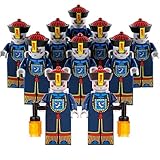 10pcsミニフィギュアQing Dynasty Building Blocks Toy Kids Gifts