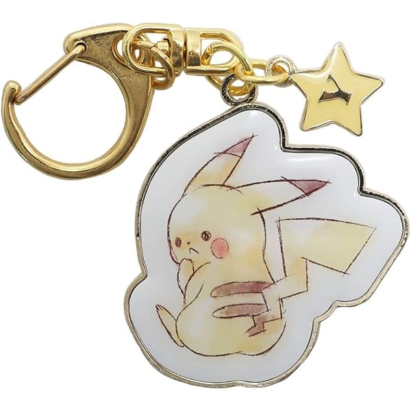 Amazon ピカチュウ アルファベット Y イニシャル メタル キーホルダー キーリング ポケットモンスター ポケモン アニメ 萌えグッズ 通販