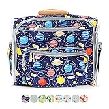 マザーズバッグ リュック 大容量 人気なママ旅行用バッグ 防水 べびー用品すっきり収納 おむつ替えシート付 保温ポケット付き お洒落なハンドバッグ 軽量 (フルーツ)