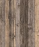Blooming壁910707 Fauxマルチカラーヴィンテージ古板木製Plank木製パネル壁紙ウォール壁画のリビング寝室キッチン、20.8 in32.8 Ft = 57 Sq Ft /ロール、マルチ
