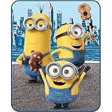 Despicable Me Minions Riverside Silk Touch Throw [並行輸入品]