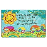 Flagship Carpets FE286-22A Good Morning Bright Sunshine Rug Get Kids Going for a Great Day of Learni
