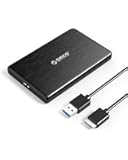 ORICO 2.5インチ HDD/SSD ケース USB3.0接続 SATA 3.0 ハードディスクケース UASP対応 4TBまで 9.5mm/7mm厚両対応 工具不要 指紋防ぐ 2189U3