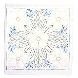 刺しゅうキット 『手縫いの花ふきんキット SASHIKO WORLD Hawaii プルメリア KSW-002』 Tulip チューリップ