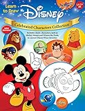 Learn to Draw Disney Celebrated Characters Collection: New edition! Includes classic characters, such as Mickey Mouse and Winnie the Pooh, to current Disney/Pixar favorites (Licensed Learn to Draw)