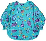Raindrops Long Sleeve Print Bib, Dinosaur, 1-2 Years by Raindrops