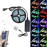 Lovri 12 V SMD 5050防水300個柔軟なLEDストリップライト、16.4フィートあたりリールライトストリップ、for Holidayパーティー、ホームガーデン、キッチン、ベッドルーム、