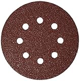 Bosch SR5R040 5-Piece 40 Grit 5 In. 8 Hole Hook-And-Loop Sanding Discs [並行輸入品]