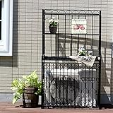 SINAPP 室外機 カバー棚 セット 収納 専用棚 SIK2001 室外機カバー棚セット