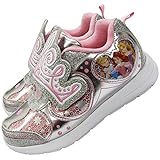 Disney ディズニー プリンセス キッズ 子供 光る 運動靴 スニーカー 女の子 - デザインA/16㎝