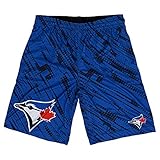 MLB Toronto Blue Jays Youthボーイズプリントショーツ、ロイヤル、Large ( 14 / 16 )