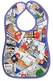 [Harrods] ハロッズ スタイ / よだれかけ PVC加工 食事用エプロン キッズ 幼児用 Baby BIB [正規品] (幼児用, 旅行中のパディントンベア)