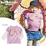 ミキハウス ホットビスケッツ (MIKIHOUSE HOT BISCUITS) Ｔシャツ 71-5206-971 90cm パープル