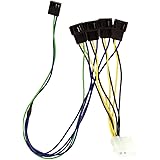 オウルテック ファンPWM信号4分岐ケーブル ファン側10cm M/B側30cm OWL-CBPU053