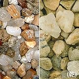 マツモト産業 ヤマト天然砂利 淡路砂利(20kg)(5袋セット) 小(20-40mm)