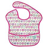 バンキンス Bumkins お食事エプロン スーパービブ 6～24ヶ月頃 よだれかけ スタイ 防水 洗濯可 Bloom（S-750） Bibs Waterproof Accessories Super