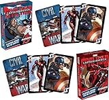 Captain America Civil War Limited Edition Playing Card Deck Prepack (2 Piece) [並行輸入品]
