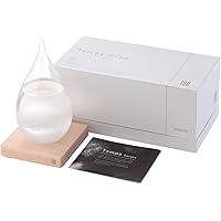 Perrocaliente 正規品 テンポドロップ ストーム グラス おしゃれなインテリア ペロカリエンテ 天気予報 結晶 クロス付き (Tempo Drop)