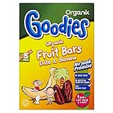 Organix Goodies Organic Fruit Bars - Banana & Date 12mth+ (5x15g) バナナと日付12Mthの+ （ 5X15G ） - Organixは