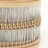 ILS - 2500 pieces 1% 1/4W 0.25W Carbon Metal Film Resistor 50 Values Assortment Kit 1~10M Range