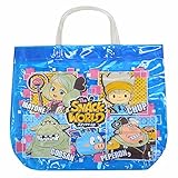 スナックワールド プールバッグ ビーチバッグ 角型トートバッグ 男の子 女の子 fo-sw-980 ブルー