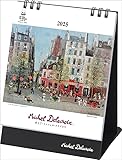 卓上T ミッシェル・ドラクロワ 2025年 カレンダー 卓上 CL25-1091