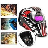 Beho-ソーラーパワー溶接マスク自動減光ハンダキャップライト研削溶接レンズ