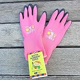 ウィズガーデン・キッズグローブ　ピンク　XS サイズ 2双セット[人気のキッズサイズ滑り止め手袋] ノーブランド品