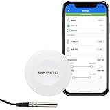 Inkbird 温湿度計 Bluetooth 温度計 湿度計 外部プローブ付き データロガー 温度ロガー グラフ表示 アラーム機能 データがスマホから確認可能 温湿度管理 (Inkbird-標準)