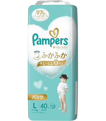 パンパース 肌へのいちばん Lサイズ 52枚 Amazon限定