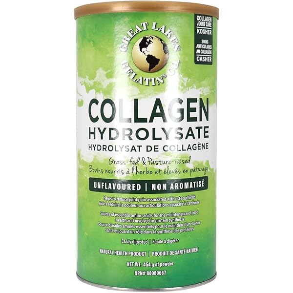 Great Lakes Gelatin Collagen Hydrolysate Joint Care 454g, 58 OFF
