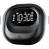 Amazon.co.jp: 携帯型振動式目覚まし時計 ソニックシェーカー ピンク  